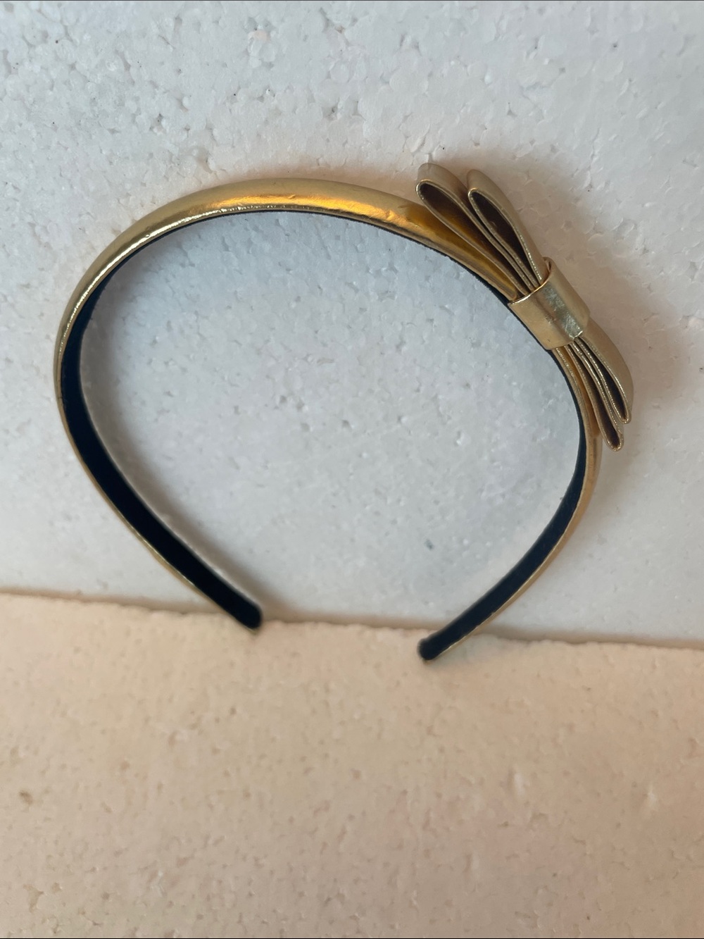 Gold Bow Headband for Women
